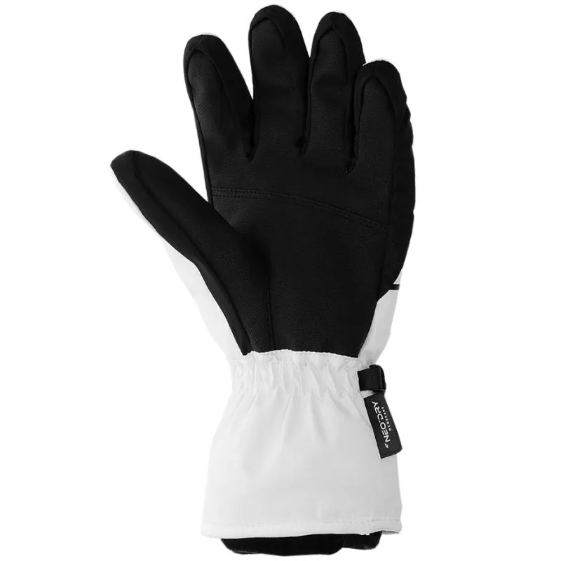 4F Womens Ski Gloves - White