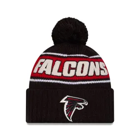 Atlanta Falcons NFL Sideline 2024 Black Sport Knit Beanie Hat