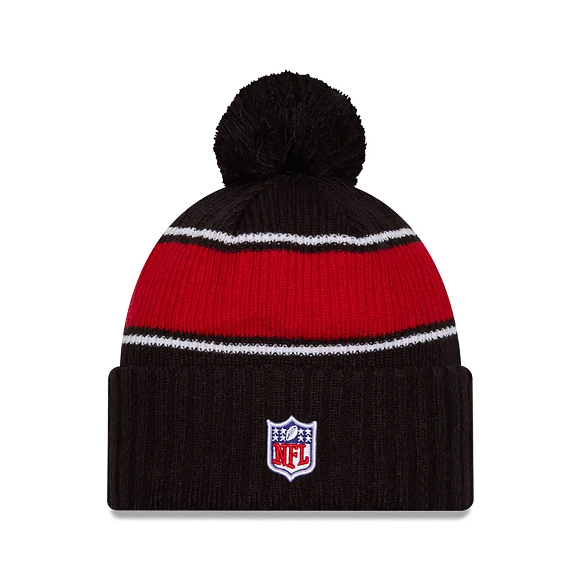 Atlanta Falcons NFL Sideline 2024 Black Sport Knit Beanie Hat