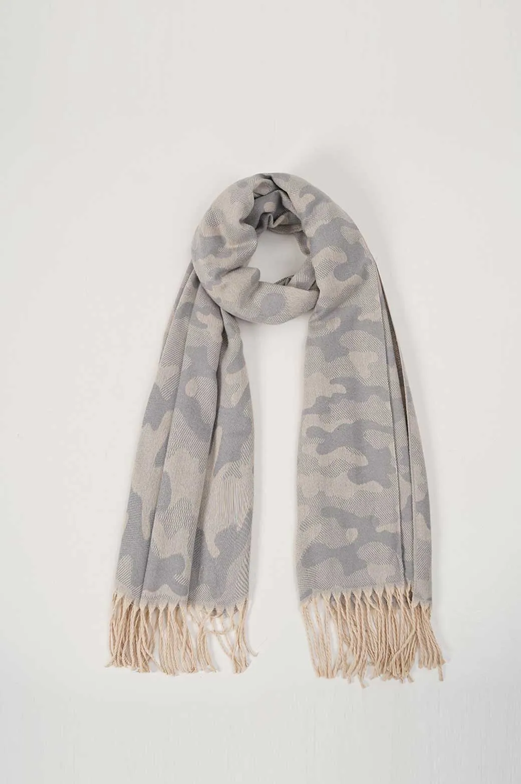 CAMOUFLAGE WINTER SCARF