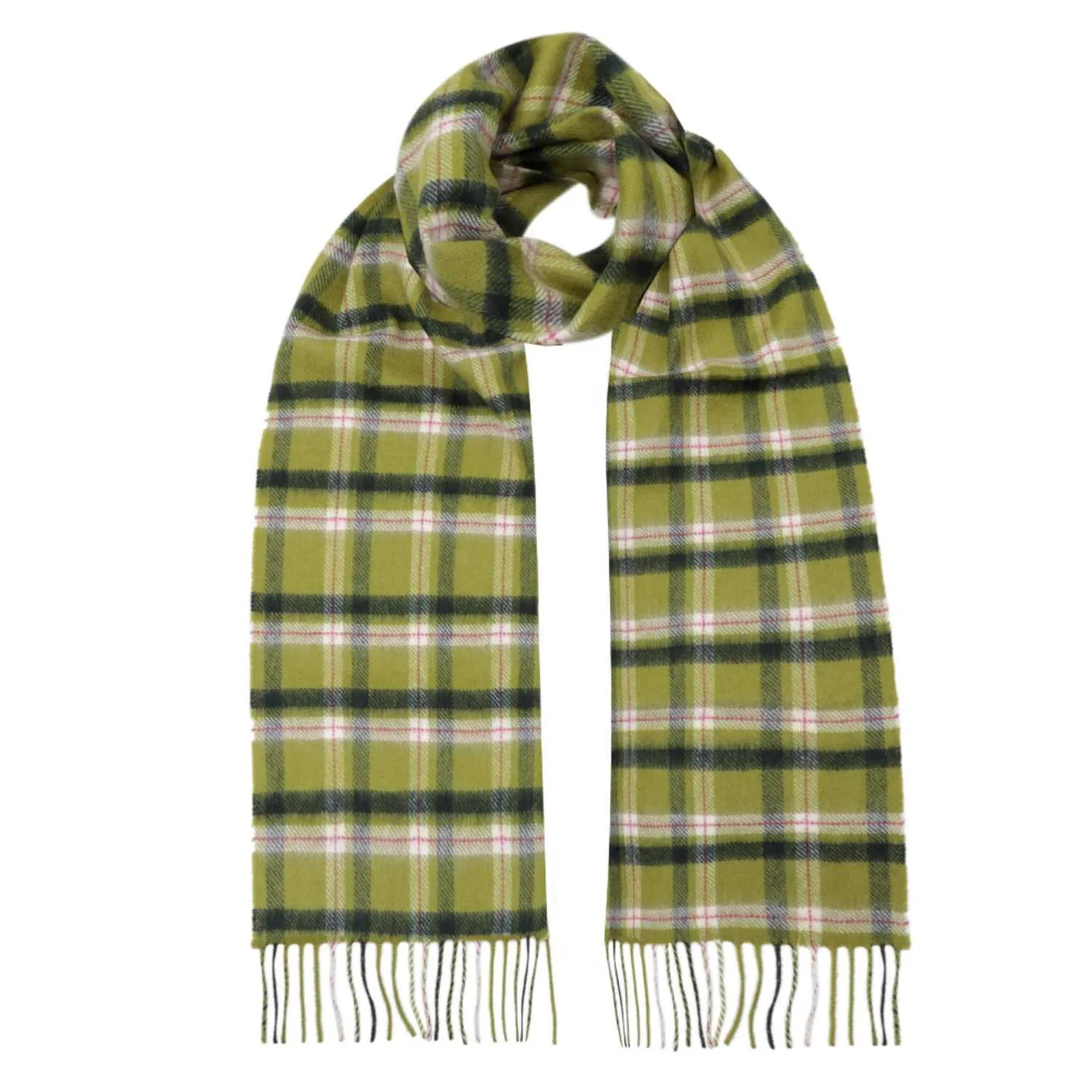 Checked Cashmere Scarf | Lomond