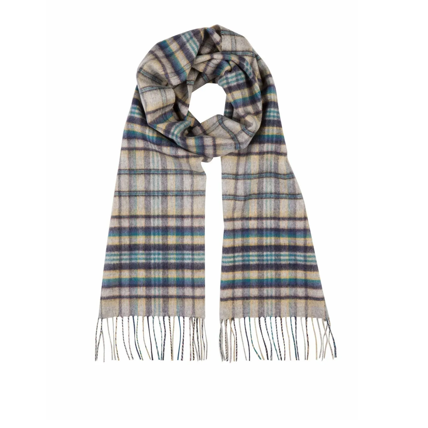 Checked Cashmere Scarf | Lomond