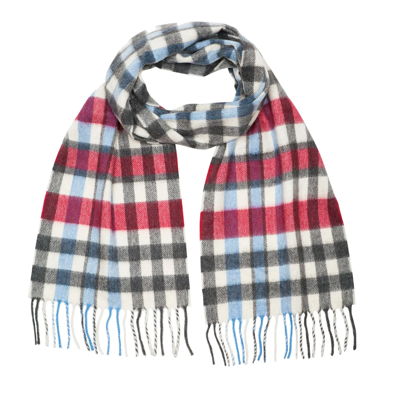 Checked Cashmere Scarf | Lomond