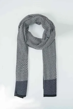 CHEVRON PRINT SCARF