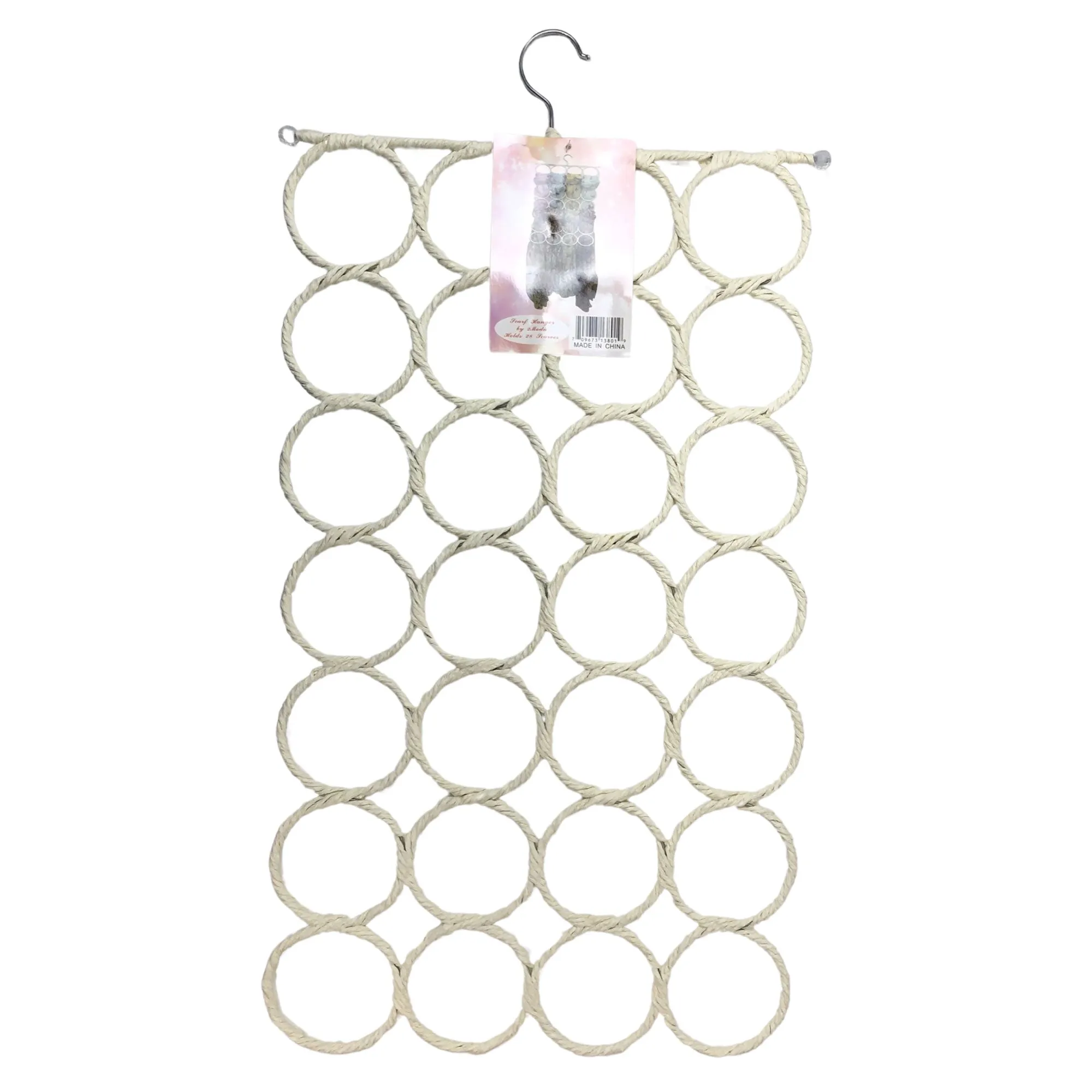 CLEARANCE WHOLESALE SCARF HANGERS (CASE OF 48 - $1.25 / PIECE)  Wholesale Scarf hangers in Assorted Colors SKU: 13801-48