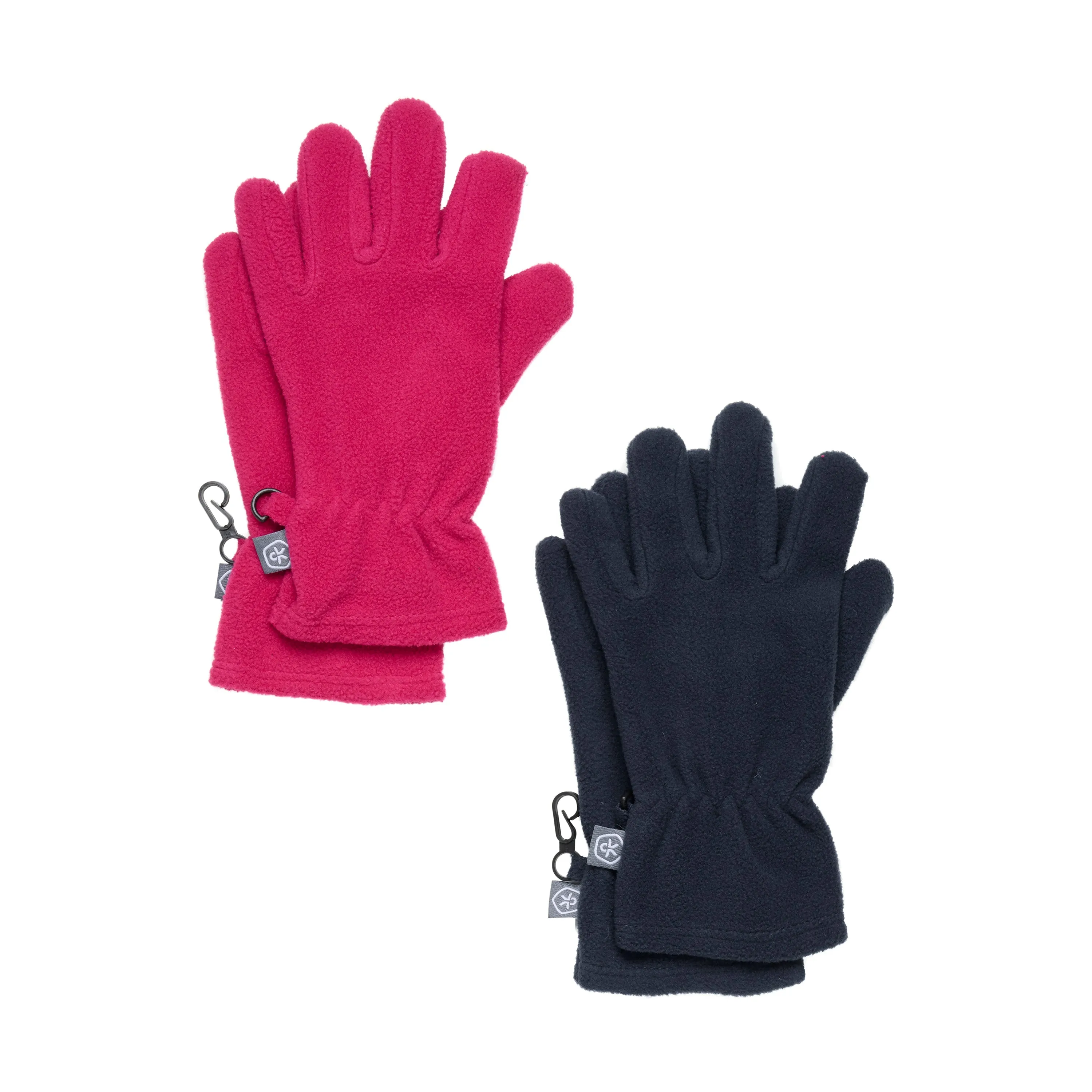 Color Kids Fleece Gloves 2pk - Vivacious