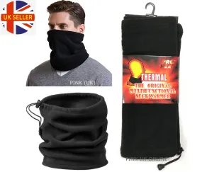 Comfortable PRO HEAT Thermal Fleece Neck Warmer Balaclava Tube Scarf Face Mask