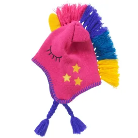 Girls Knitted Unicorn Hat