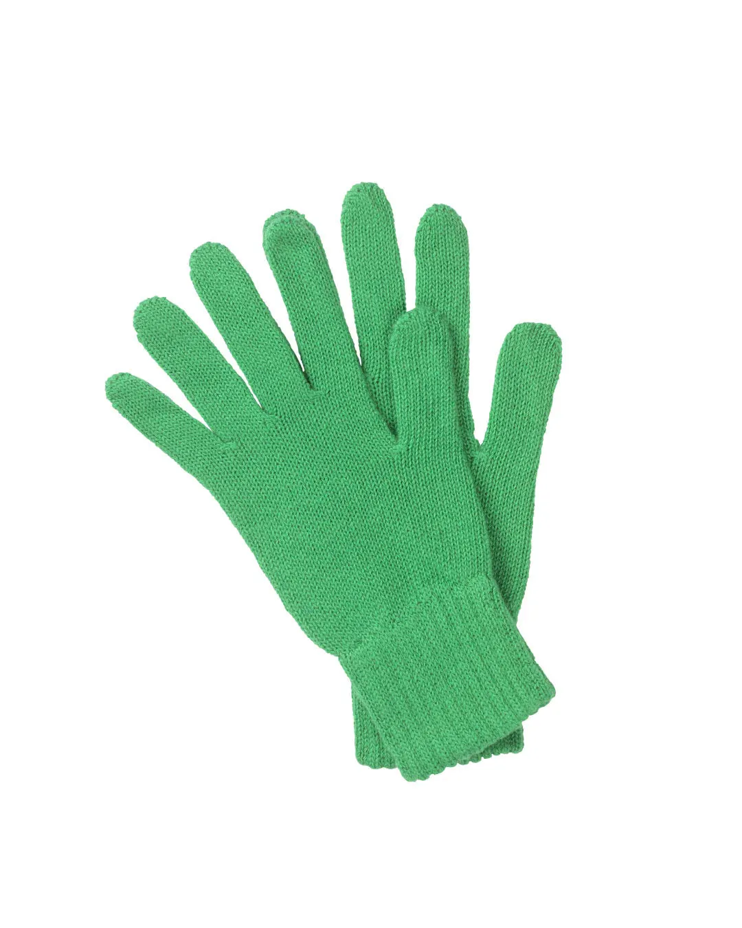 Green Cashmere Hat and Gloves Set | Lomond Cashmere