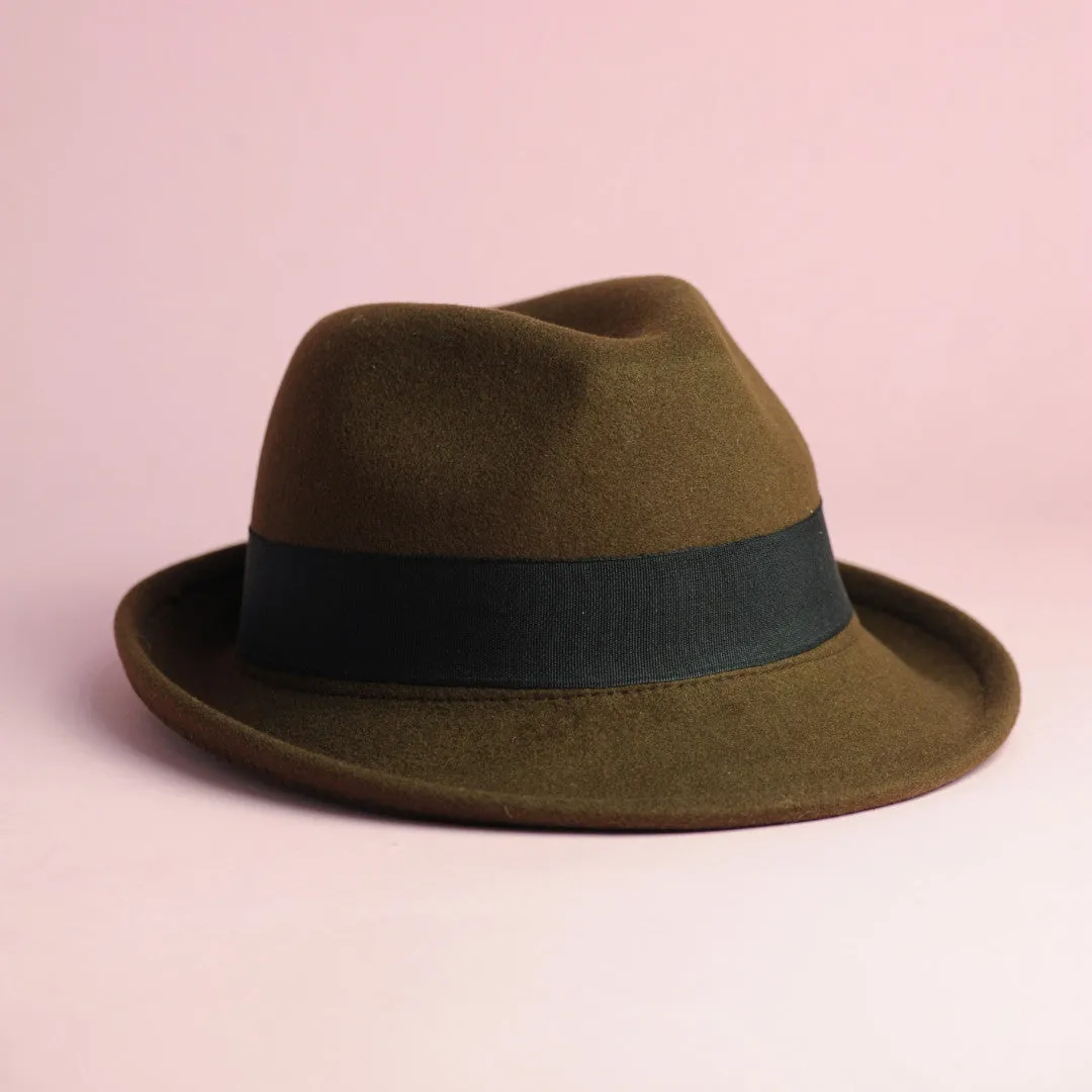 Jack Courtly Redd Trilby Fedora Hat