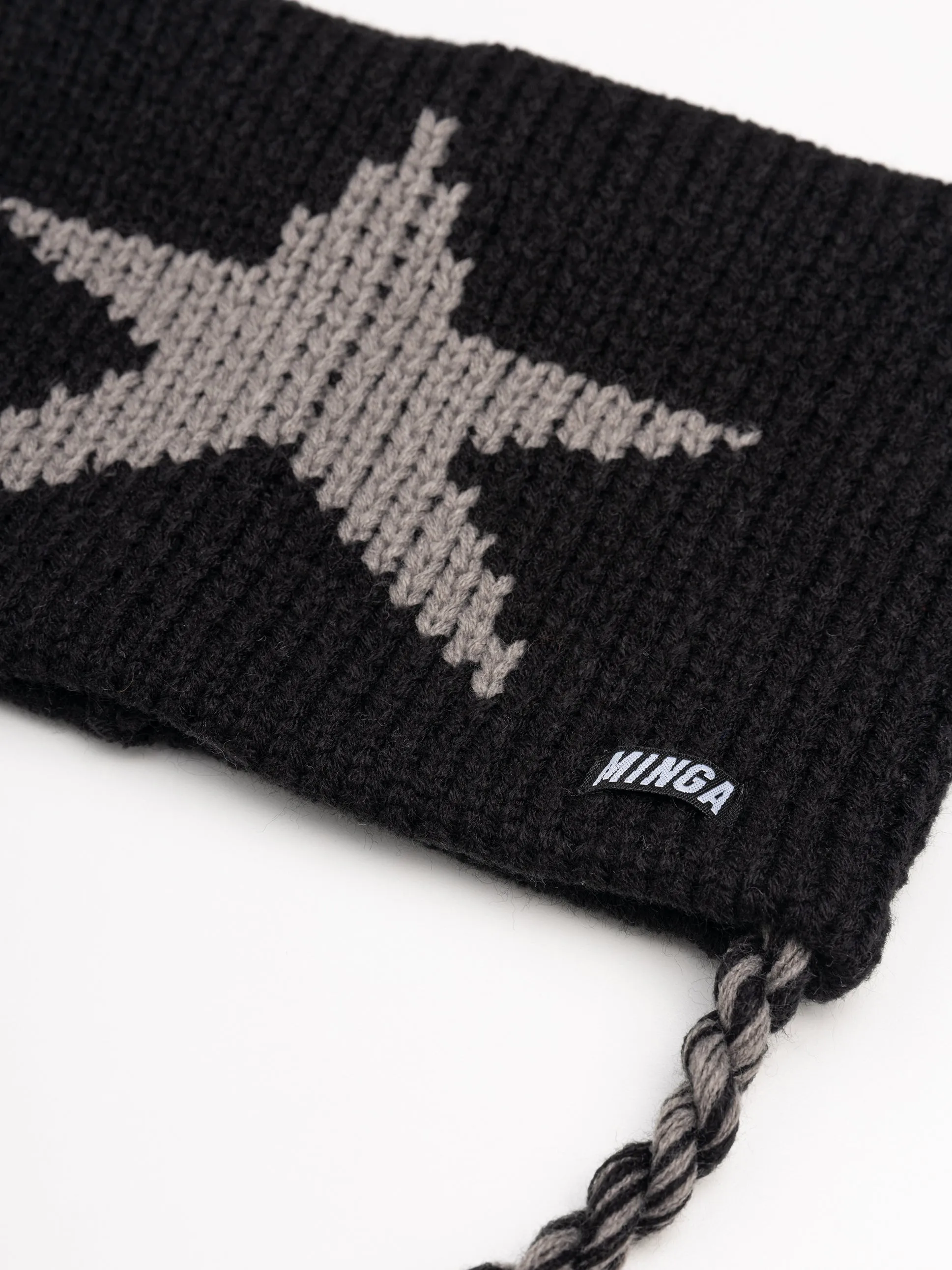 Minga Star Knitted Beanie