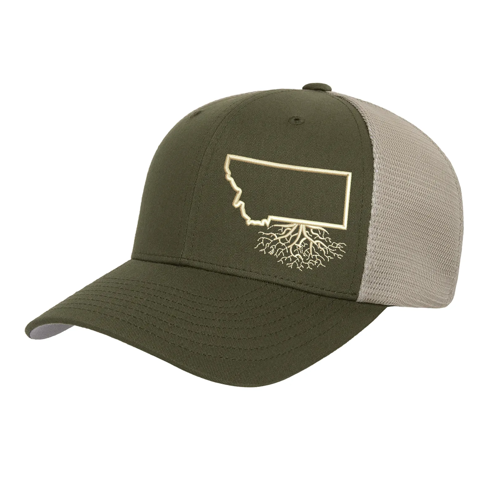 MT Roots Mesh Flexfit Snapback Hat