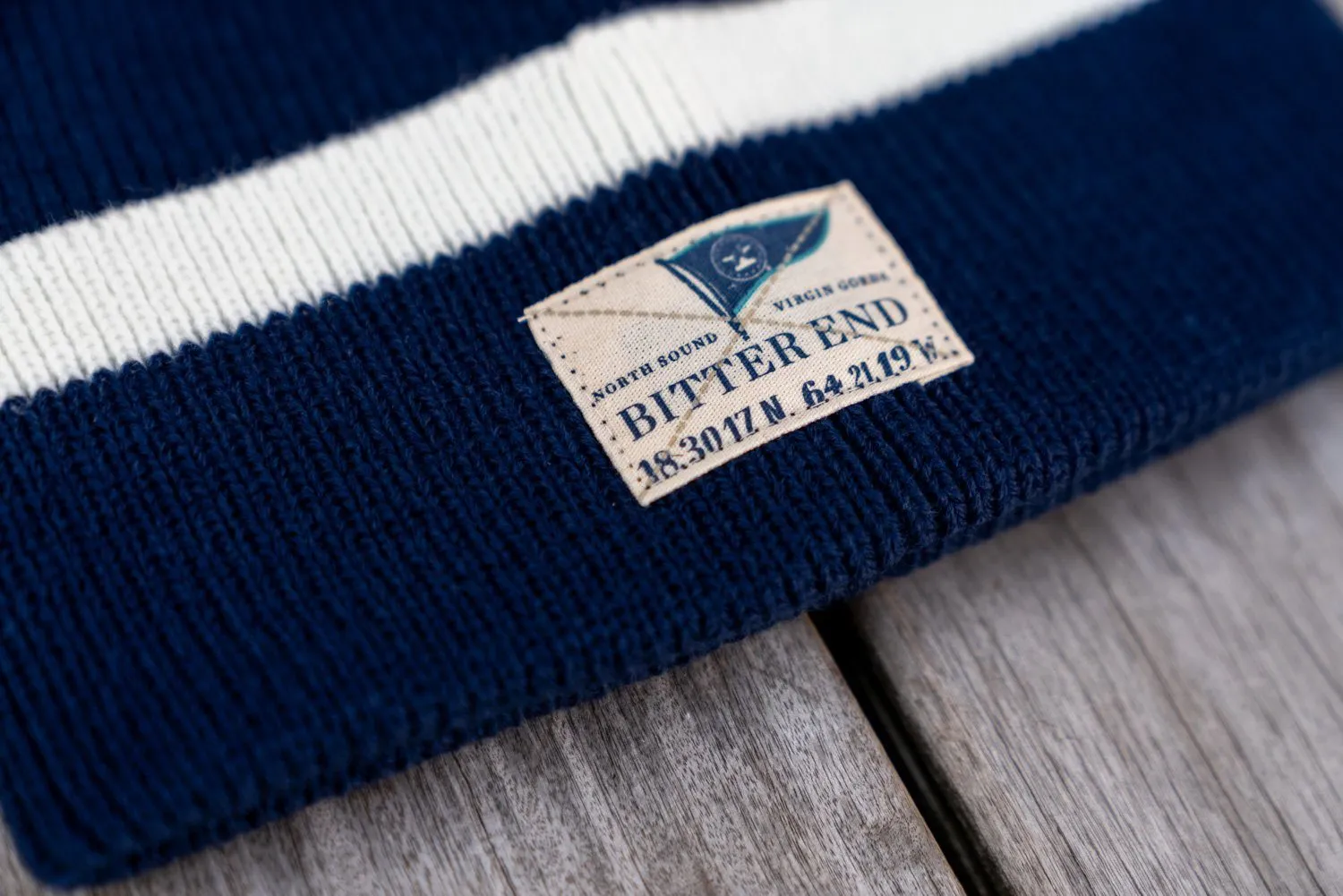 Navy Knit Neck Warmer (Unisex)