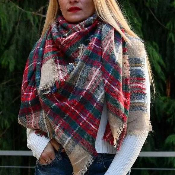 Oversized Blanket Scarf