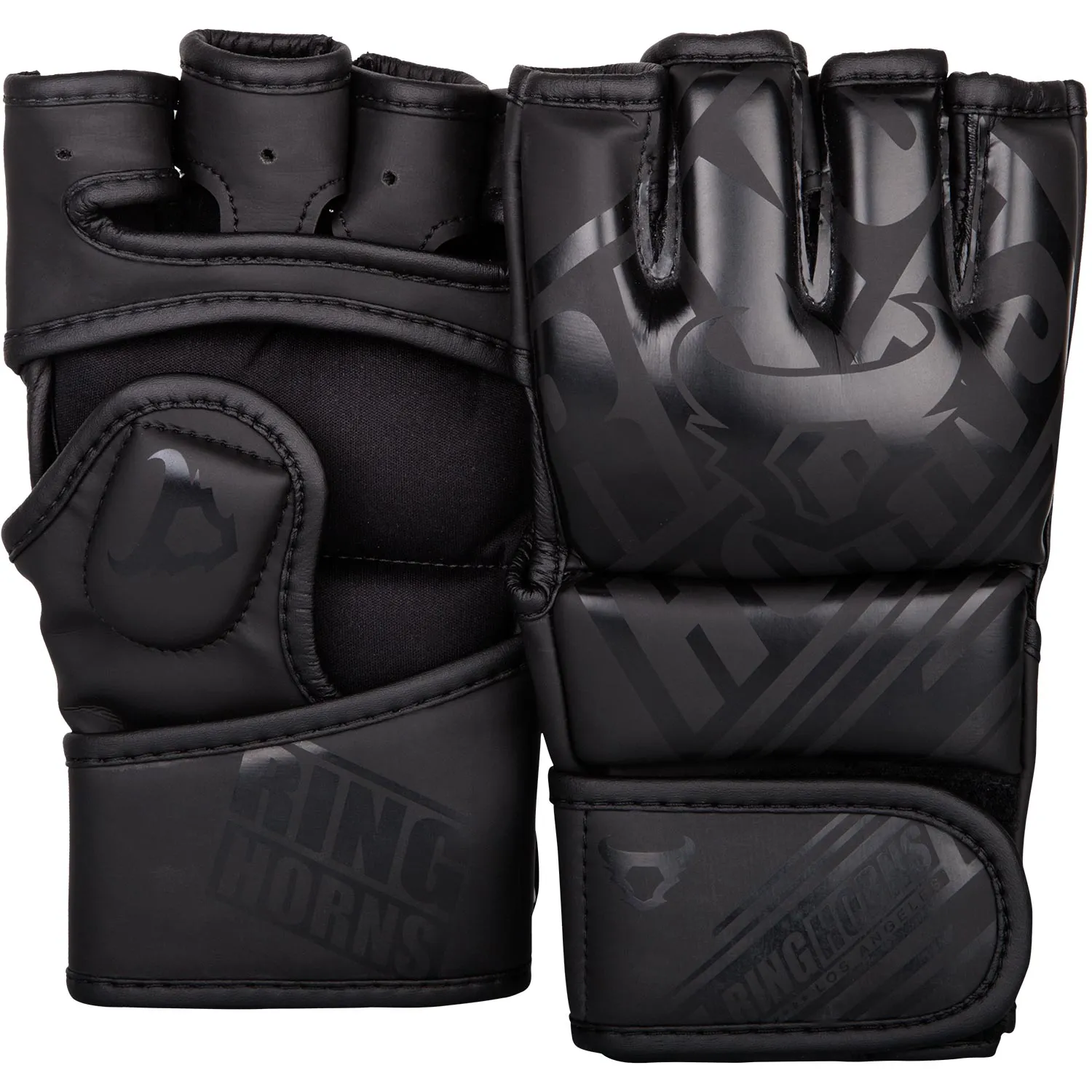 Ringhorns Nitro MMA Gloves - Black/Black