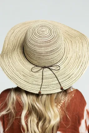 SWIRL STRIPE SUN HAT