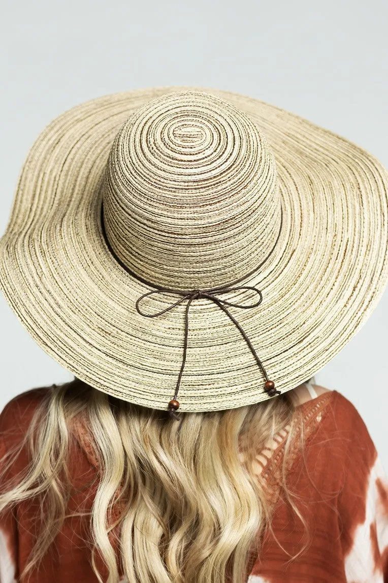 SWIRL STRIPE SUN HAT