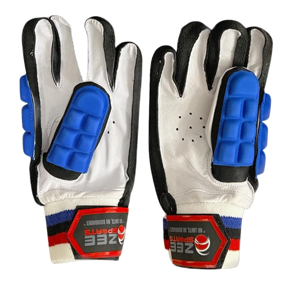 Zee Sports Batting Gloves Hard Tennis Blue